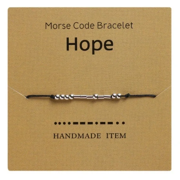 🎁🎁2/$18 Free with a min $50. 2/$20 Morse code bracelet - Picture 13 of 13